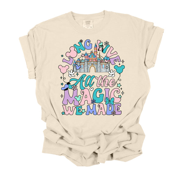 Long Live All The Magic (DLand) tee