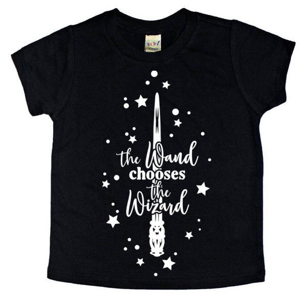 The Wand Chooses the Wizard tee