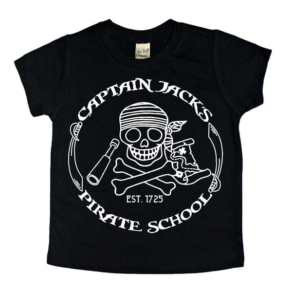 Captain Jack’s Pirate School tee