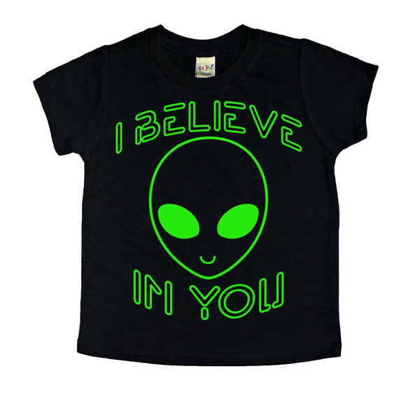 I Believe in You alien tee