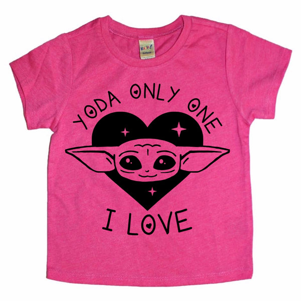 Yoda Only One I Love Valentine’s Day tee