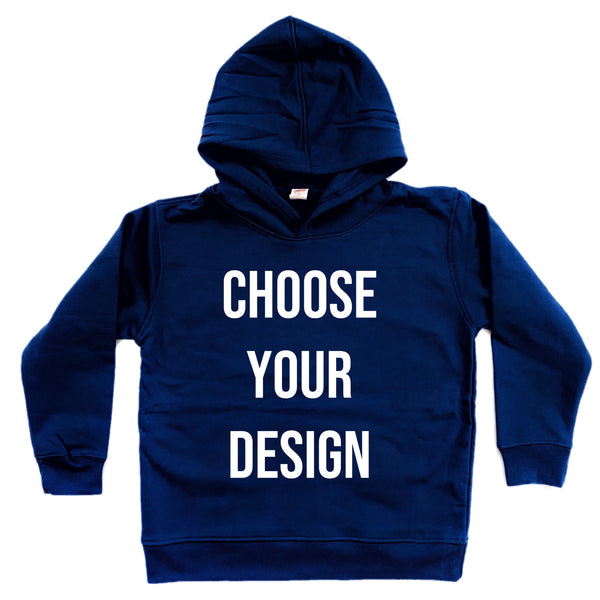 TODDLER Fleece Hoodie Preorder (Choose Your Design)