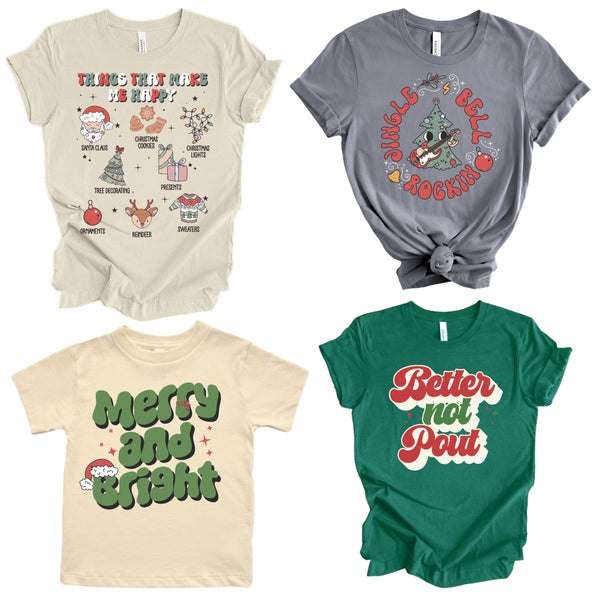 Toddler Christmas Long Sleeves