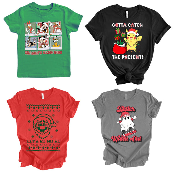 Toddler Christmas Long Sleeves