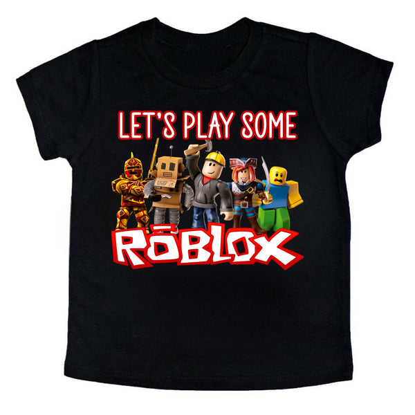Let's Play Some R0BL0X tee