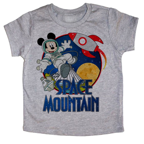 Space Mountain Mouse tee