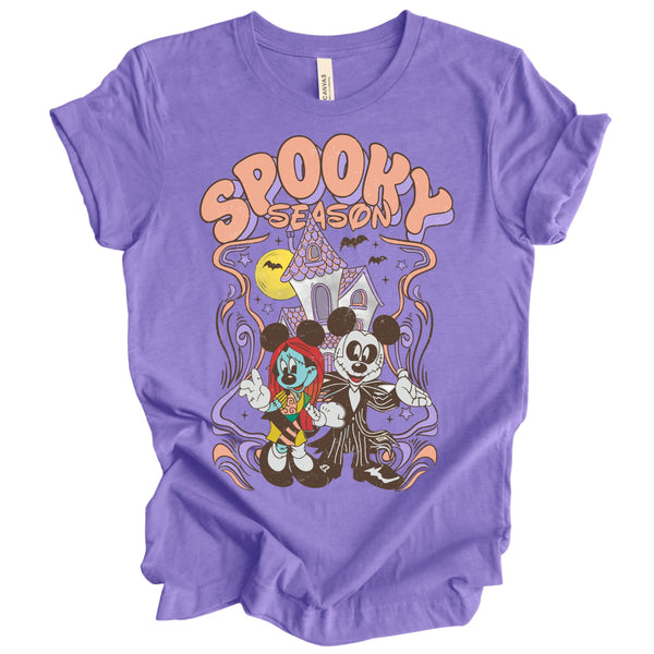Jack & Sally Mouse tee