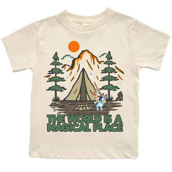 Camping Pups tee
