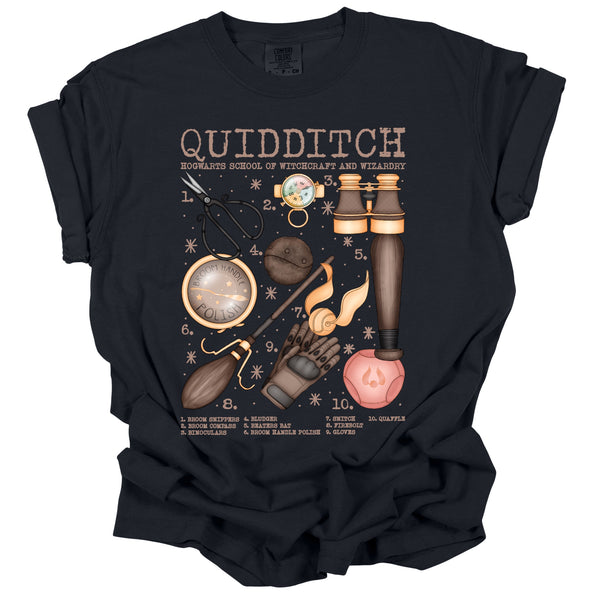 Quidditch tee