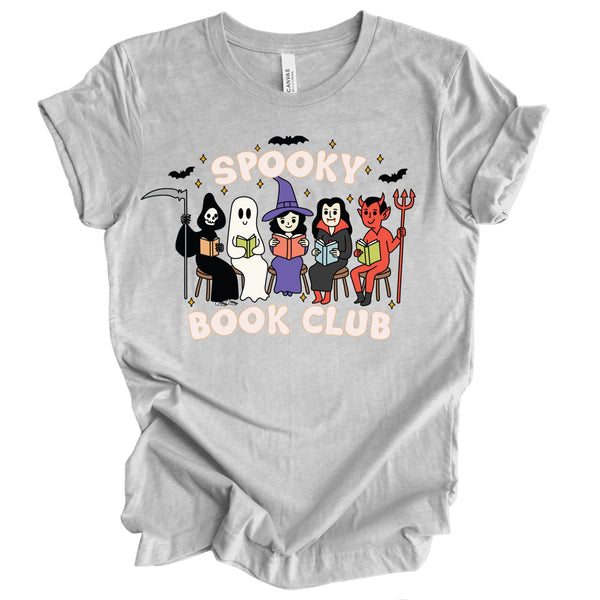 Spooky Book Club tee