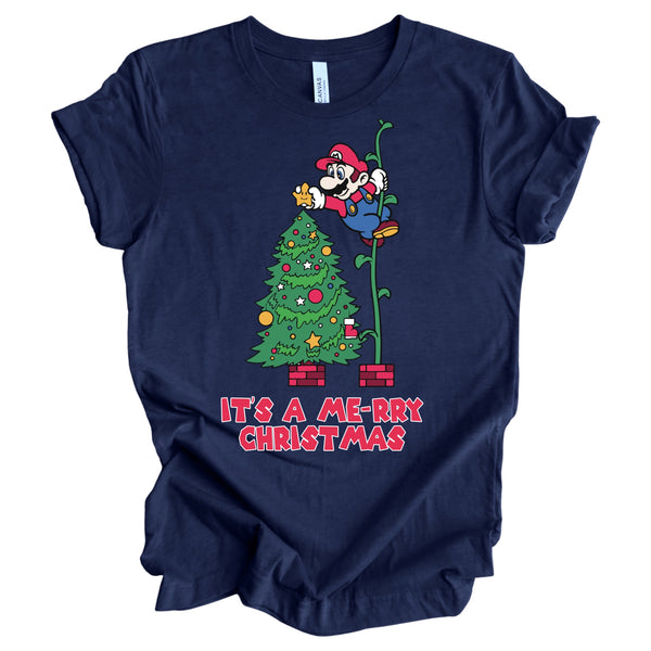 It’s A ME-rry Christmas tee
