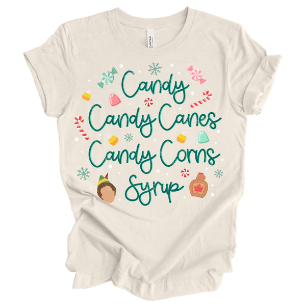 Elf Food Groups tee