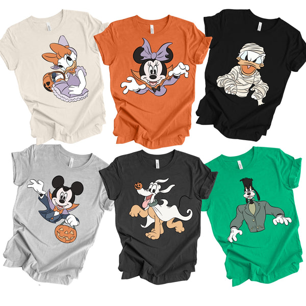Spooky Six Tee (Choose Your Character)