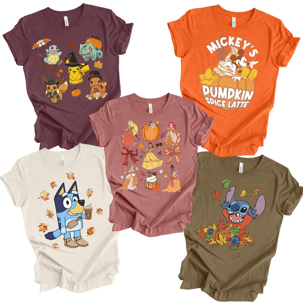 Fall Tees- You Choose Design