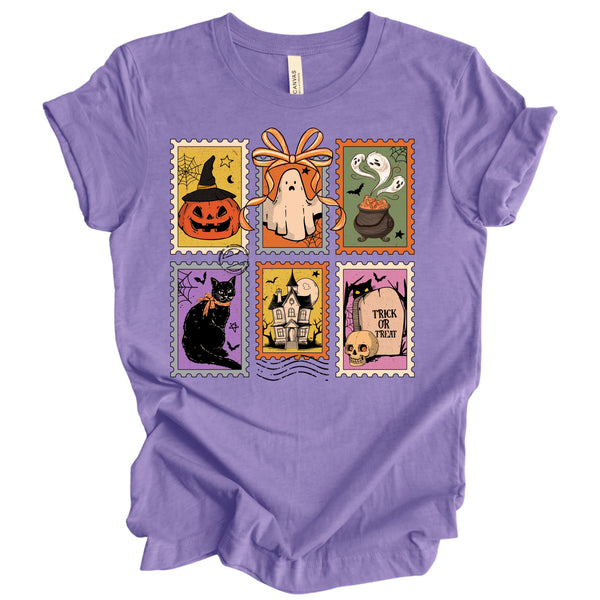 Spooky Stamps tee