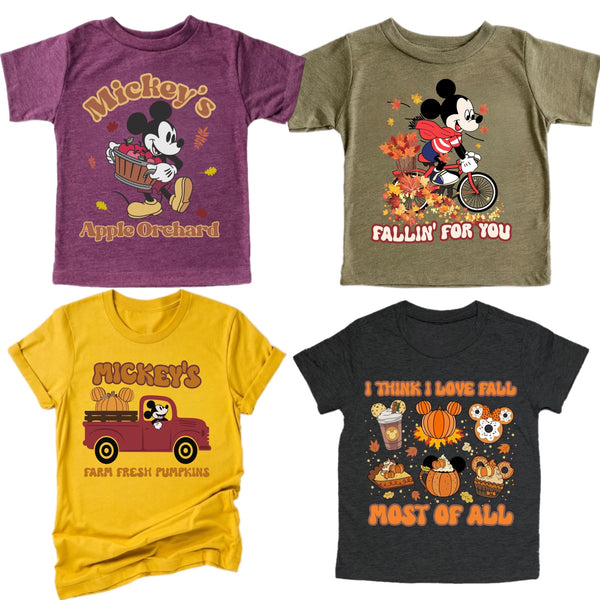 Infant/Toddler New Fall Tees