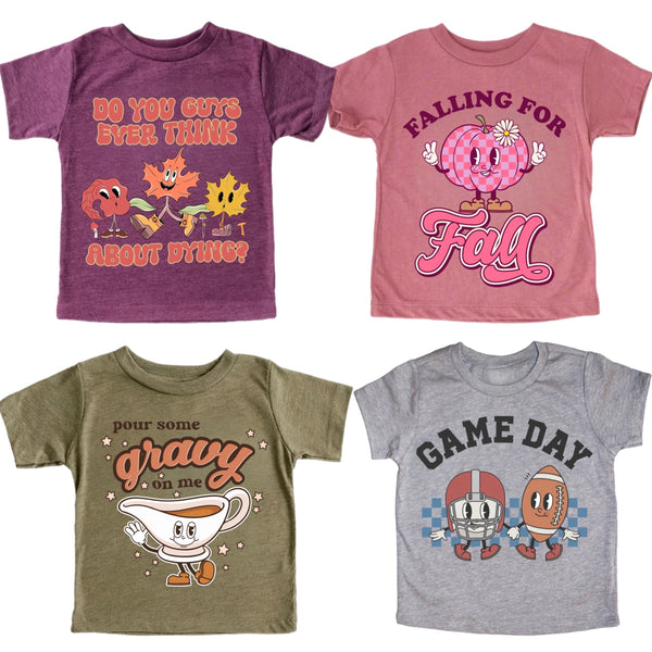 Infant/Toddler New Fall Tees