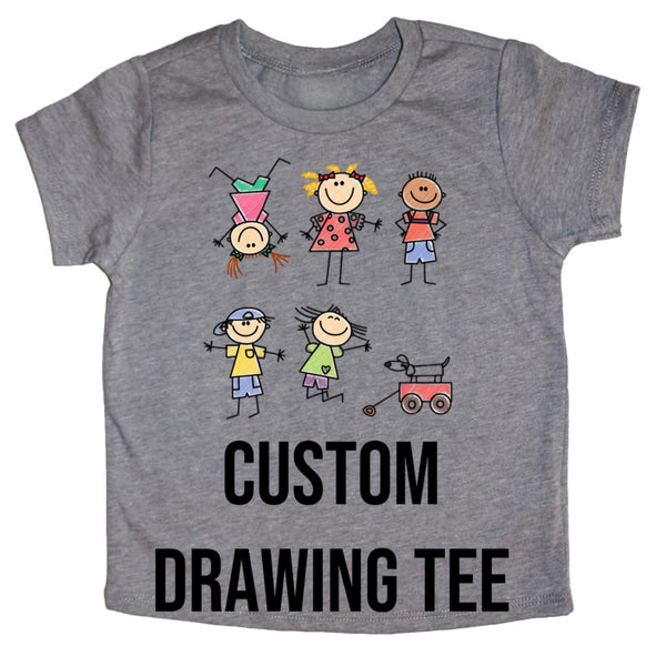 Custom Drawing Tee Preorder