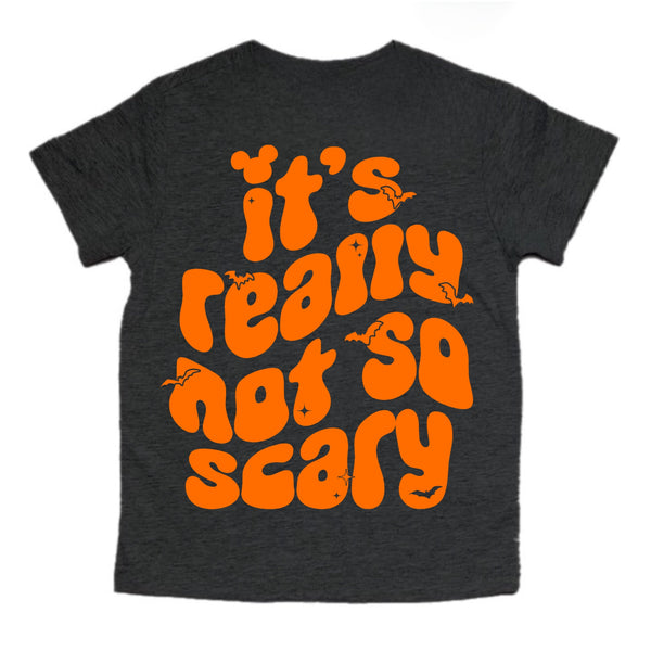 Really Not So Scary front/back tee