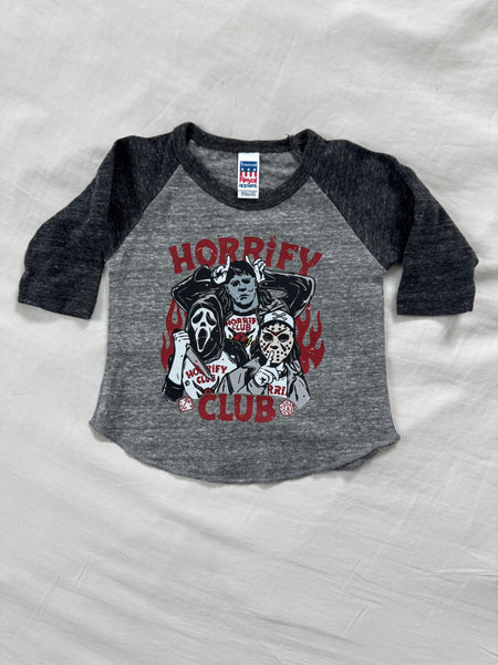 RTS 3-6m Horrify Club Raglan