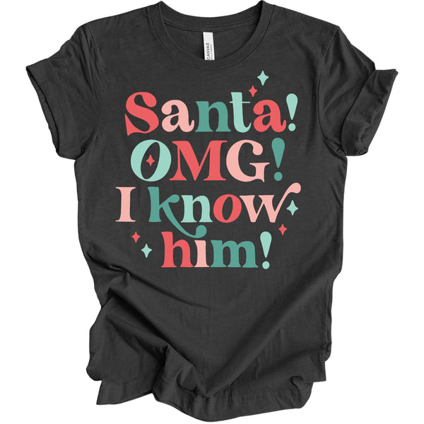 OMG, SANTA tee