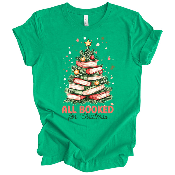 Christmas is Booked tee