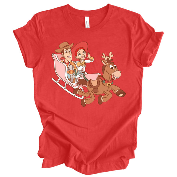 Bullseye Reindeer tee