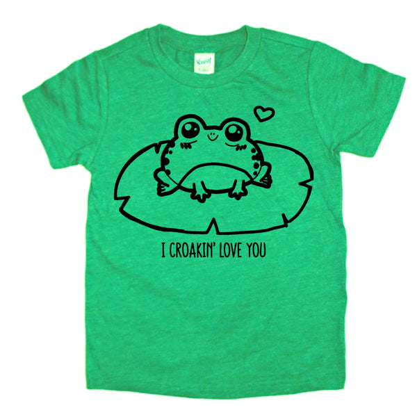 I Croakin' Love You Valentine's Day tee