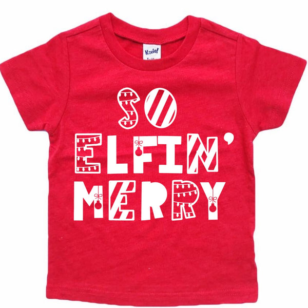 So Elfin’ Merry tee