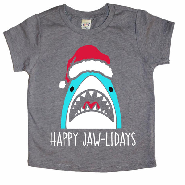 Happy Jaw-lidays Christmas tee