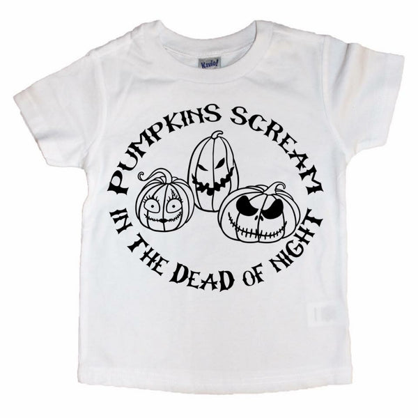 Pumpkins Scream tee