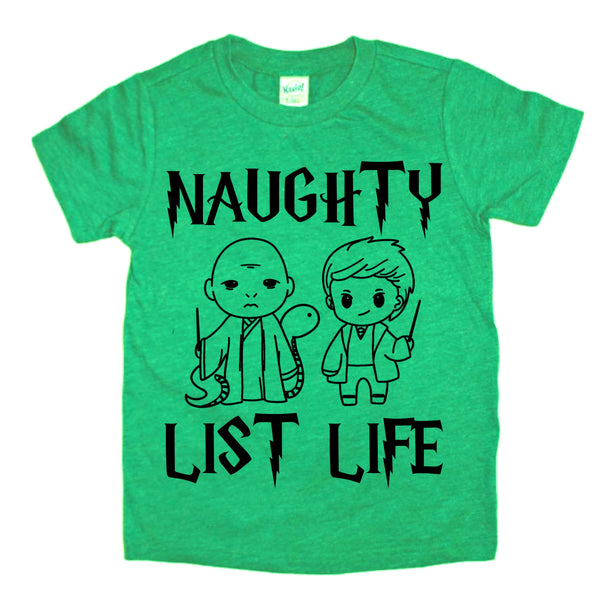 Naughty List Life tee