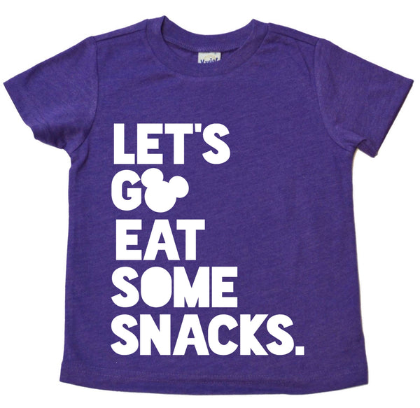 Let’s Go Eat Some Snacks tee