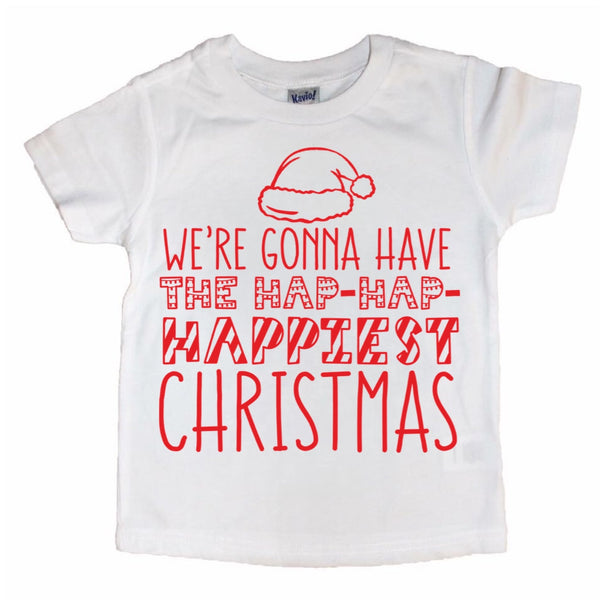 Hap-Hap-Happiest Christmas tee