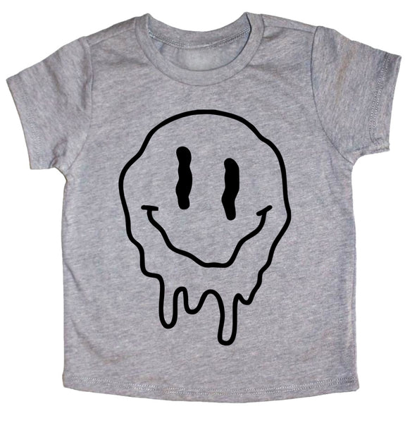 Melted Smiley tee