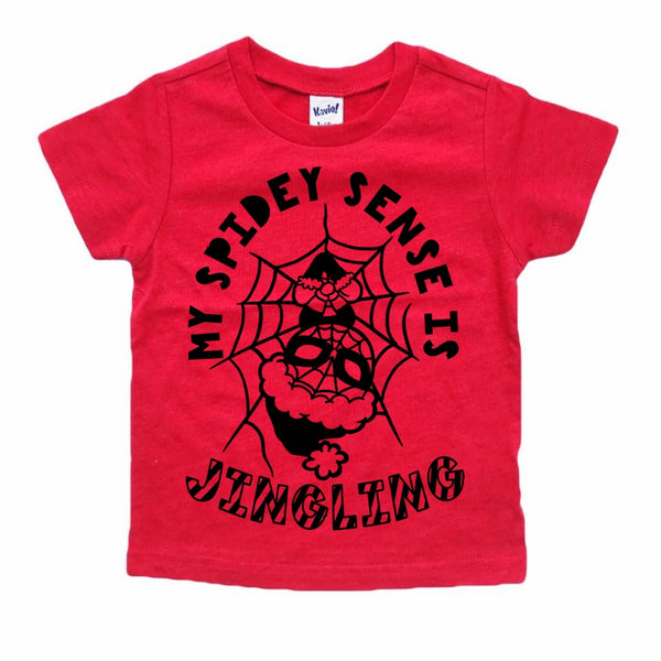 Spidey Sense Jingling Christmas tee
