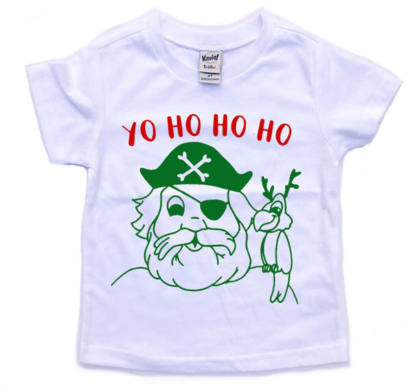 Pirate Santa Christmas tee