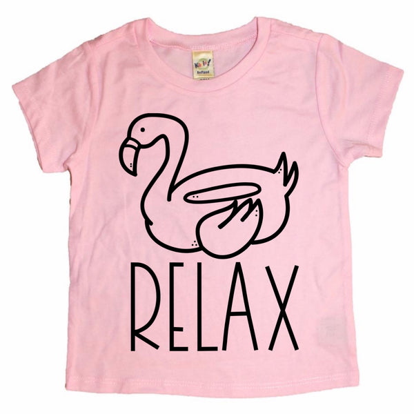 RELAX Flamingo Float tee