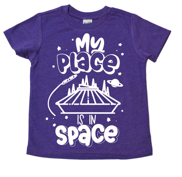 My Place is in Space tee