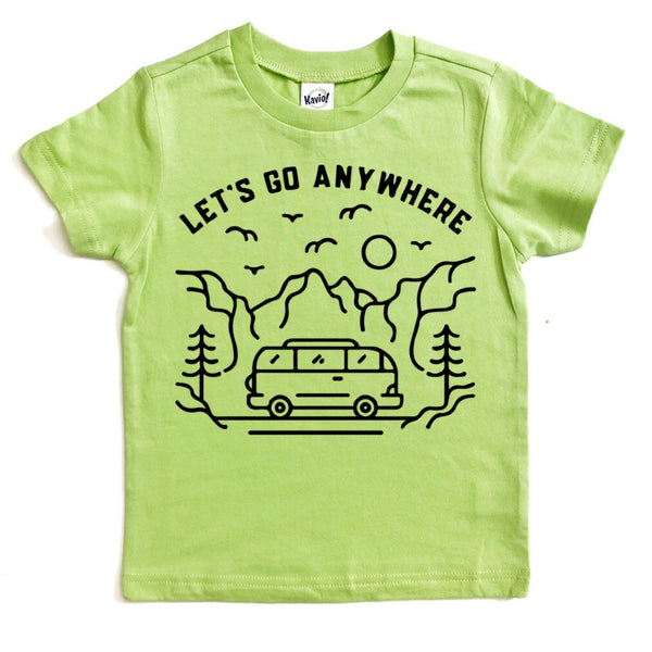 Let’s Go Anywhere nature tee