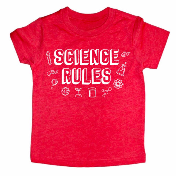 Science Rules tee