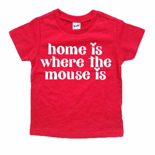 Home is Where the Mouse Is tee