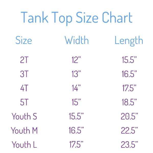 Kids Tanks (Runs Large) Choose Your Design