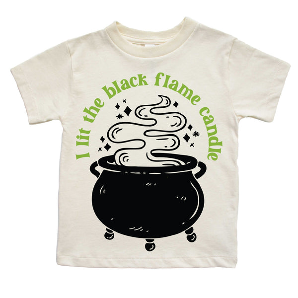 Black Flame Candle tee