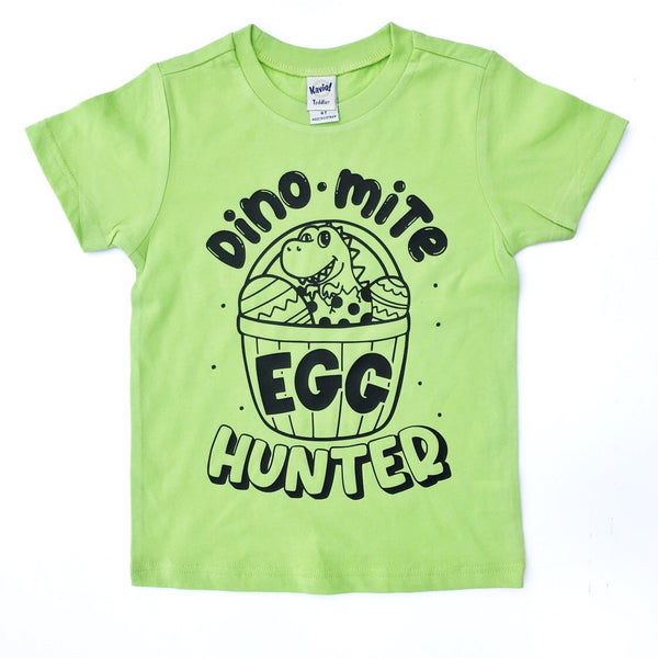 Dino-Mite Egg Hunter Easter tee/Spring Tee
