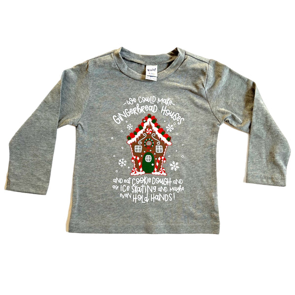 RTS 2T Gingerbread Long Sleeve Tee