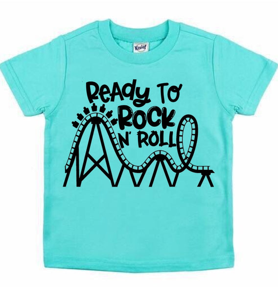 Ready to Rock ‘n Roll rollercoaster tee
