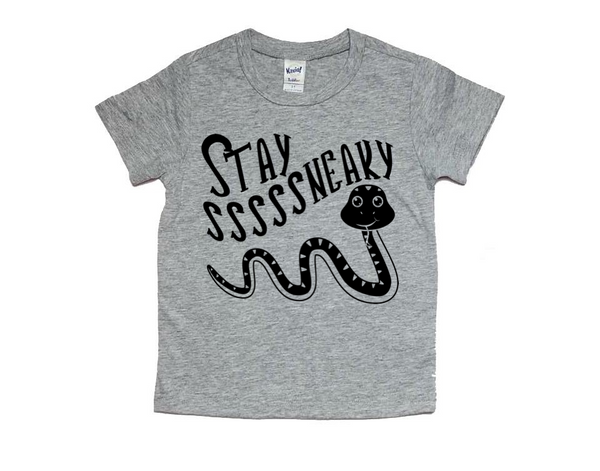 Stay Sneaky snake tee