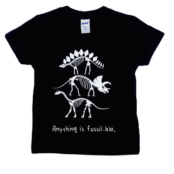 Anything is Fossil-ble dinosaur shirt