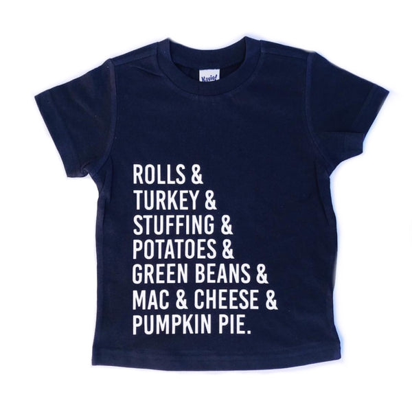 Thanksgiving Foods tee